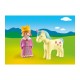 Playmobil - 1.2.3 Princesa con Unicornio