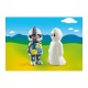 Playmobil - 1.2.3 Caballero con Fantasma