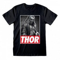 Camiseta Avengers Endgame - Thor Photo - Unisex - Talla Adulto TALLA CAMISETA S