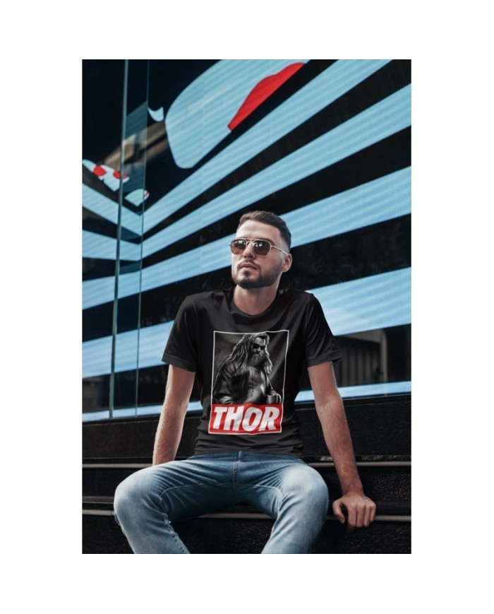 Camiseta Avengers Endgame - Thor Photo - Unisex - Talla Adulto TALLA CAMISETA L