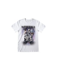 Camiseta Beetlejuice - Poster White - Unisex - Talla Adulto TALLA CAMISETA XL