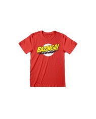 Camiseta Big Bang Theory - Bazinga - Unisex - Talla Adulto TALLA CAMISETA M