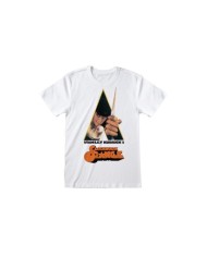 Camiseta Clockwork Orange, A - Poster White - Unisex - Talla Adulto TALLA CAMISETA M