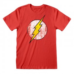 Camiseta DC Flash - Logo - Unisex - Talla Adulto TALLA CAMISETA S