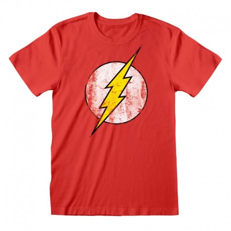 Camiseta DC Flash - Logo - Unisex - Talla Adulto TALLA CAMISETA M