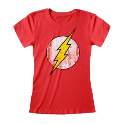 Camiseta DC Flash - Logo - Mujer - Talla Adulto TALLA CAMISETA M