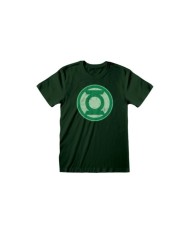 Camiseta DC Green Lantern - Distressed Logo - Unisex - Talla Adulto TALLA CAMISETA M