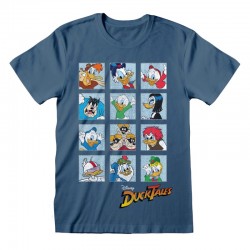 Camiseta Disney Ducktales - Squares - Unisex - Talla Adulto TALLA CAMISETA S