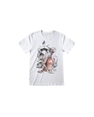 Camiseta ET - Vintage Characters - Unisex - Talla Adulto TALLA CAMISETA XL