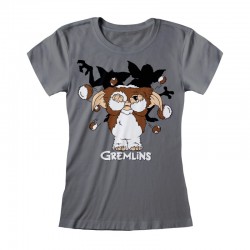 Camiseta Gremlins - Fur Balls - Mujer- Talla Adulto TALLA CAMISETA S