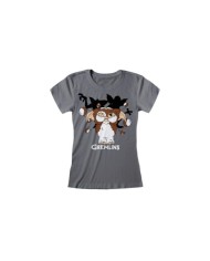 Camiseta Gremlins - Fur Balls - Mujer- Talla Adulto TALLA CAMISETA M