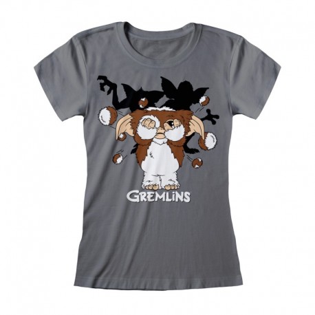 Camiseta Gremlins - Fur Balls - Mujer- Talla Adulto TALLA CAMISETA XL