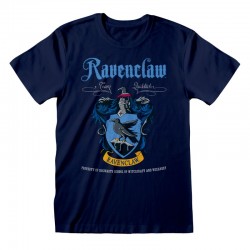 Camiseta Harry Potter - Ravenclaw Blue Crest - Unisex - Talla Adulto TALLA CAMISETA S
