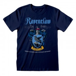 Camiseta Harry Potter - Ravenclaw Blue Crest - Unisex - Talla Adulto TALLA CAMISETA L