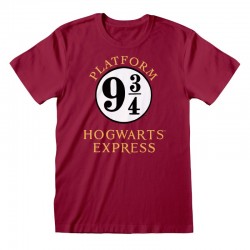 Camiseta Harry Potter - Hogwarts Express - Unisex - Talla Adulto TALLA CAMISETA S