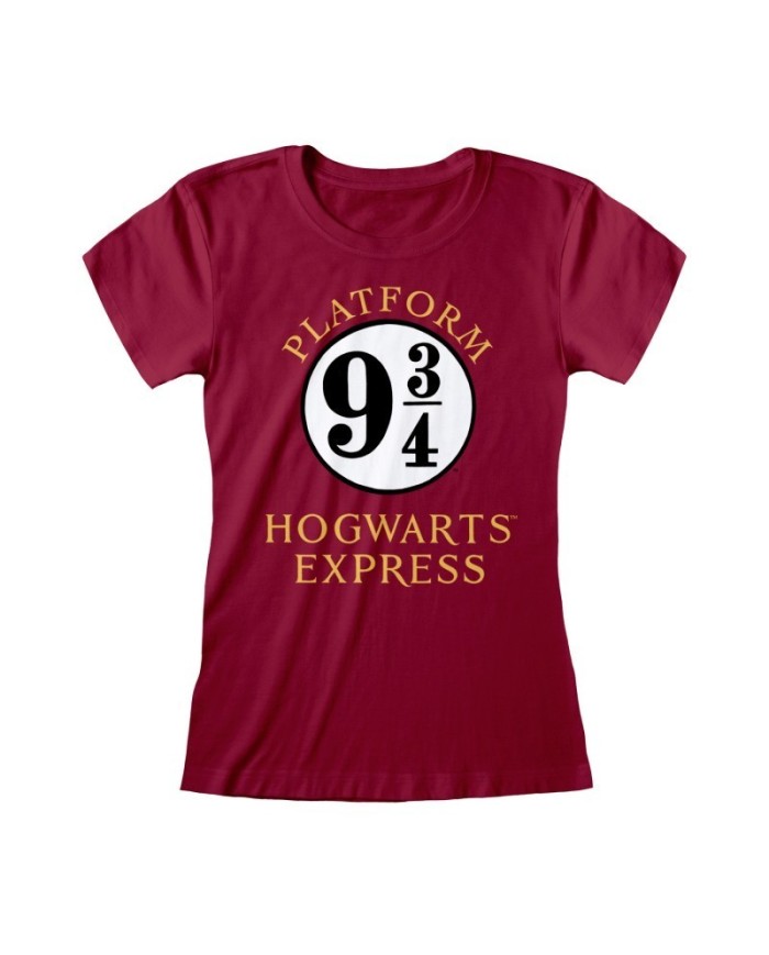 Camiseta Harry Potter - Hogwarts Express - Mujer- Talla Adulto TALLA CAMISETA S