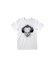 Camiseta IT Chapter 2 - BW Face - Unisex - Talla Adulto TALLA CAMISETA S