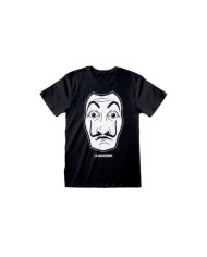 Camiseta La Casa De Papel - Black Mask - Unisex - Talla Adulto TALLA CAMISETA L