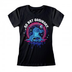 Camiseta Lilo & Stitch - Not Ordinary - Mujer - Talla Adulto TALLA CAMISETA S