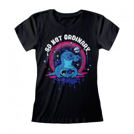 Camiseta Lilo & Stitch - Not Ordinary - Mujer - Talla Adulto TALLA CAMISETA S