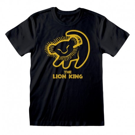 Camiseta Lion King Classic - Silhouette - Unisex - Talla Adulto TALLA CAMISETA M