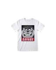 Camiseta Looney Tunes - Taz Savage - Unisex - Talla Adulto TALLA CAMISETA S
