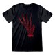 Camiseta Nightmare On Elm St, A - Glove Text - Talla Adulto TALLA CAMISETA M