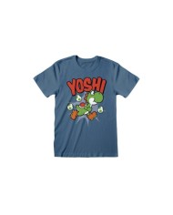 Camiseta Nintendo Super Mario - Yoshi  - Unisex - Talla Adulto TALLA CAMISETA XL
