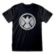 Camiseta Avengers - Shiled Logo Distressed  - Unisex - Talla Adulto TALLA CAMISETA S