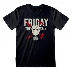 Camiseta Friday the 13th - The Day Everyone Dies  - Unisex - Talla Adulto TALLA CAMISETA S