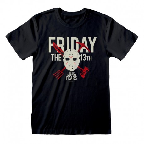 Camiseta Friday the 13th - The Day Everyone Dies  - Unisex - Talla Adulto TALLA CAMISETA S