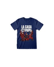 Camiseta La Casa De Papel - Celebrating - Unisex - Talla Adulto TALLA CAMISETA L