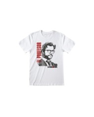 Camiseta La Casa De Papel - El Profesor - Unisex - Talla Adulto TALLA CAMISETA L