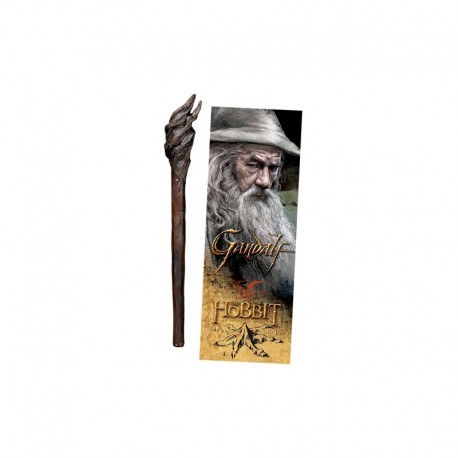 El Hobbit - Bastón de Gandalf - Bolígrafo & marca páginas
