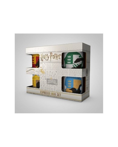 Pack de 4 Tazas Espresso House Pride Harry Potter