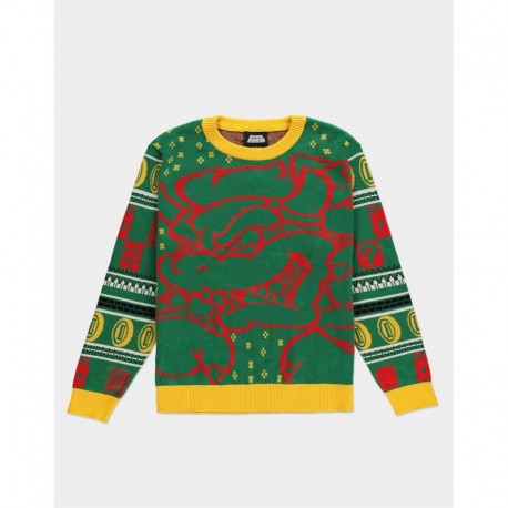 Suéter Christmas Bowser Nintendo TALLA CAMISETA M