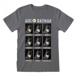 Camiseta DC Batman – Emotions Of Batman - Talla Adulto TALLA CAMISETA S