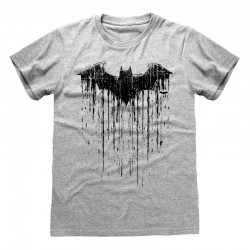 Camiseta DC Batman – Dripping Logo - Talla Adulto TALLA CAMISETA S