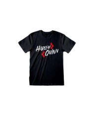 Camiseta DC Batman – Harley Quinn Bat Emblem - Talla Adulto TALLA CAMISETA S