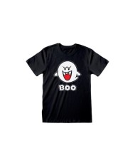 Camiseta Nintendo Super Mario - Boo - Talla Adulto TALLA CAMISETA L