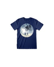 Camiseta ET - Moon Ride Silhouette - Unisex - Talla Adulto TALLA CAMISETA L