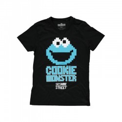 Camiseta Sesamestreet - Cookie Monster - Link Unisex - Talla Adulto TALLA CAMISETA S
