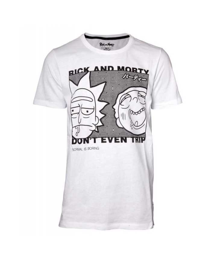 Camiseta Rick and Morty - Don't Even Trip Even - Link Unisex - Talla Adulto TALLA CAMISETA XL