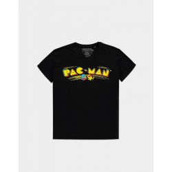 Camiseta Pac-man - Retro Logo - Unisex - Talla Adulto TALLA CAMISETA L