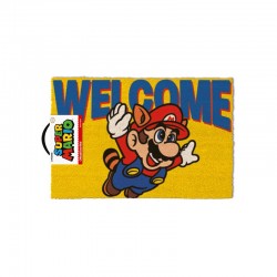 Super Mario Felpudo Welcome