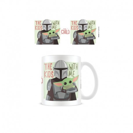 Star Wars The Mandalorian Taza THE KIDS WITH ME