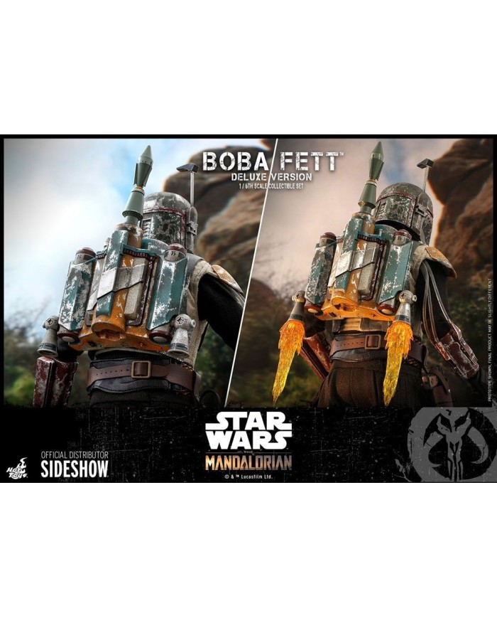 Boba Fett Deluxe Pack de 2 Figuras 1/6 Star Wars The Mandalorian