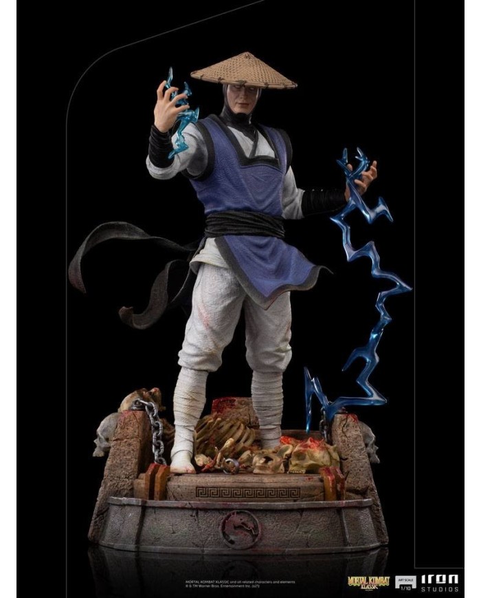 Raiden Mortal Kombat Estatua 1/10 Art Scale