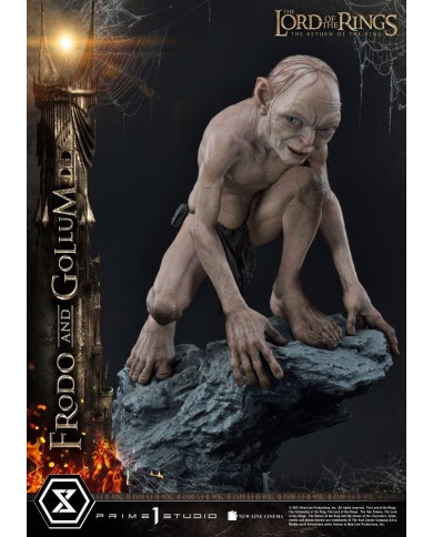 Frodo & Gollum Bonus Version El Señor de los Anillos Estatua 1/4