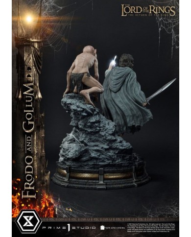 Frodo & Gollum Bonus Version El Señor de los Anillos Estatua 1/4